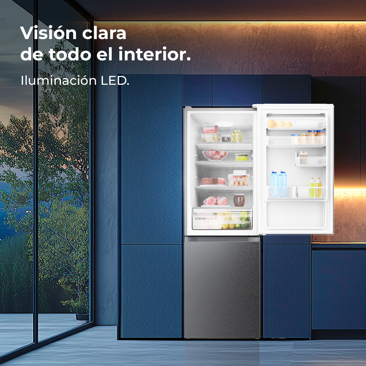 Bolero CoolMarket Combi 296 DF Dark | Envío, instalación y retirada RAEE gratis – foto detalle 3